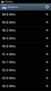 Press the required channel.