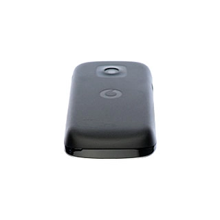 Turn the back of your phone towards you.Take hold of the bottom left side of the back cover and remove it.