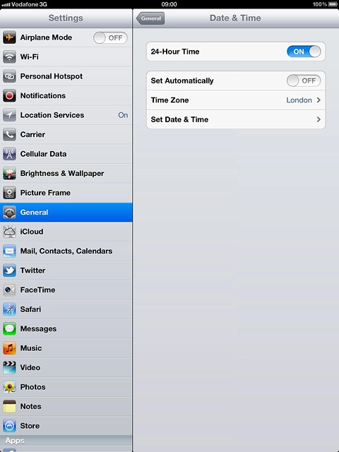Press Time Zone.Key in the name of the required city.Results matching what you key in are displayed.
