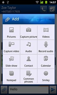 Press Audio.Go to the required folder.