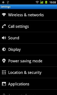 Press Location & security.