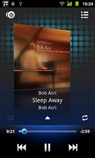 Press the repeat icon the necessary number of times to select the required setting.