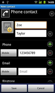Press the picture icon next to the name.