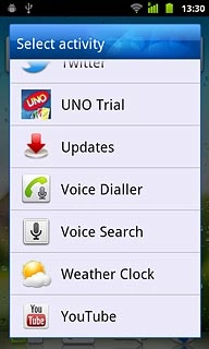 Press the required shortcut.Follow the instructions on the display to add the selected shortcut.