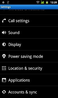 Press Accounts & sync.