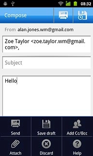 Press Attach.Go to the required folder.