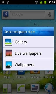 If you select Live wallpapers: