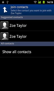 To view all contacts:Press Show all contacts.