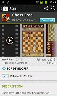 To download a free application:Press Download.