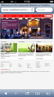 The HSDPA icon shows that an HSDPA data connection is active.Further information:Select network