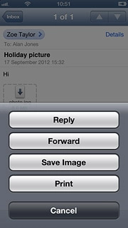 Press Forward.Key in the first letters of the required contact.Matching contacts are displayed.