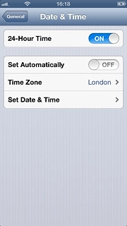 Press Set Date & Time.