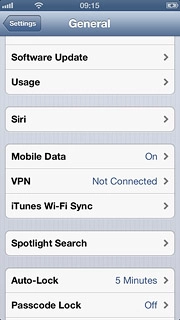 Press Passcode Lock.