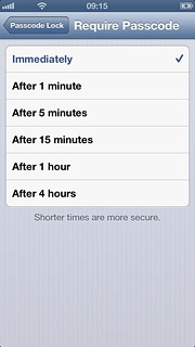 Press Immediately or the required interval.