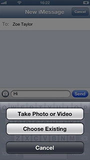 Press Choose Existing.Go to the required folder.