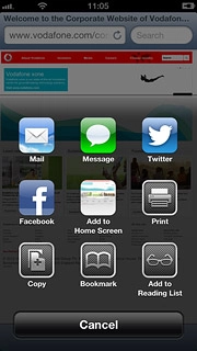 Press Add to Home Screen.Edit the name of the bookmark, if required.