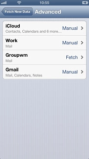 Press Fetch New Data.