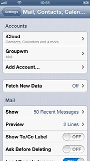 Press Fetch New Data.