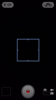 Press the photo album icon.The video clip you've just recorded is displayed.