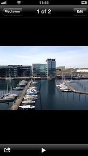 Press the share icon.