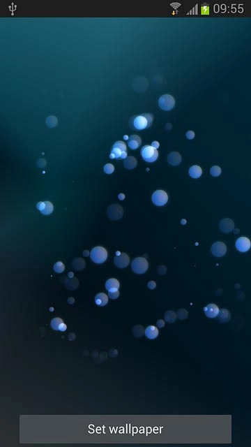 Press Set wallpaper.