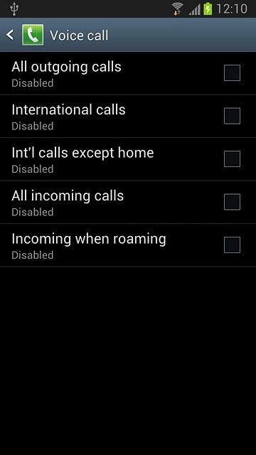 All incoming calls