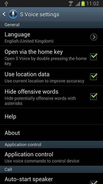Press Open via the home key.