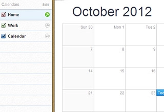Select the edit icon next to the required calendar.