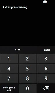 Key in your PIN and press enter.If your phone rejects the SIM:Contact your distributor or service provider where you bought your phone.