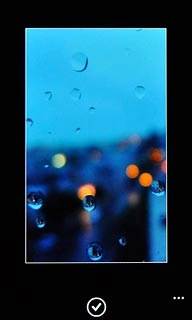 Press the confirm icon.