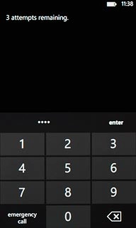Key in the new PIN again and press enter.