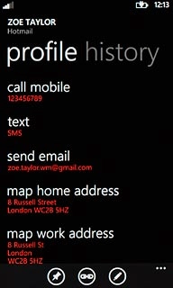 Press the merge icon.