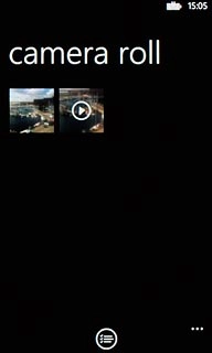 Press the required picture or the required video clip.