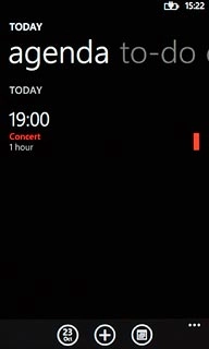 Press the required appointment to view the appointment details.