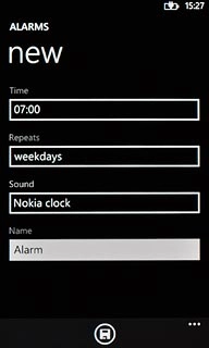 Press the save icon.