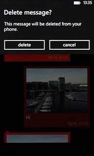 Press delete to confirm.