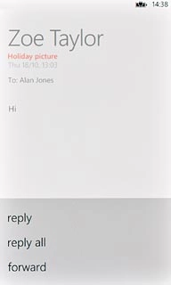 Press reply.Write your email message.