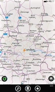 Press the dots in the bottom right corner of the display.