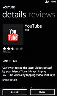 Press install.Wait a moment while the application is installed.