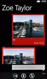 Read the required picture message.