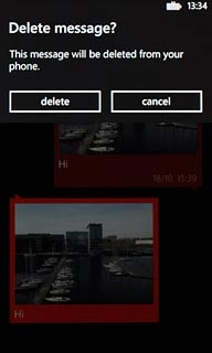 Press delete to confirm.
