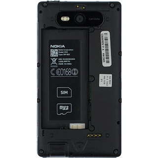 Place your SIM as illustrated next to the SIM holder.