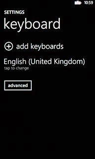 Press add keyboards.
