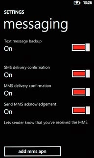 Press add mms apn.