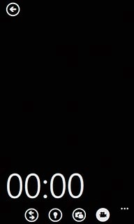 To select video size:Press the dots in the bottom right corner of the display.