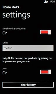 Press clear history.