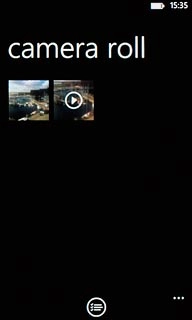 Press the required picture or the required video clip.