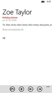 Press the delete icon.