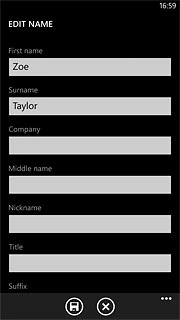 Press the save icon.