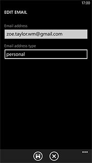 Press the save icon.